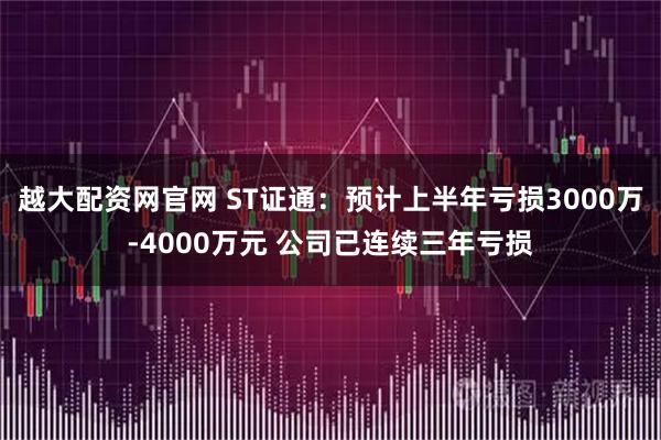 越大配资网官网 ST证通：预计上半年亏损3000万-4000万元 公司已连续三年亏损